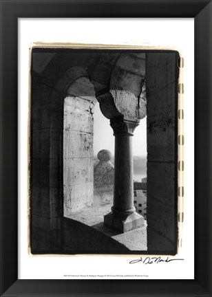 Framed Fisherman&#39;s Bastion II Budapest Print