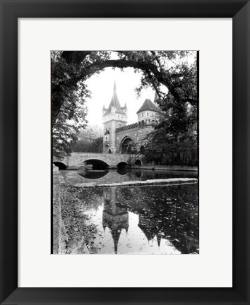 Framed Castle Reflections, Vajdahunyad Print