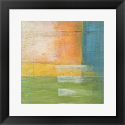 Framed Citrus Fields II Print