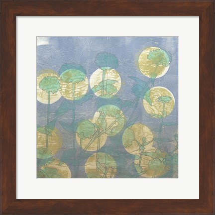 Framed Spotlight Floral I Print