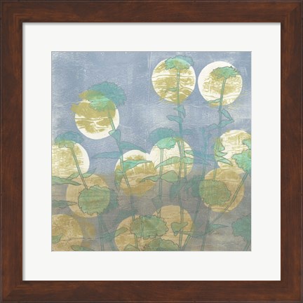 Framed Spotlight Floral II Print