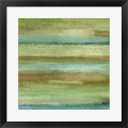 Framed Fields in Spring II Print