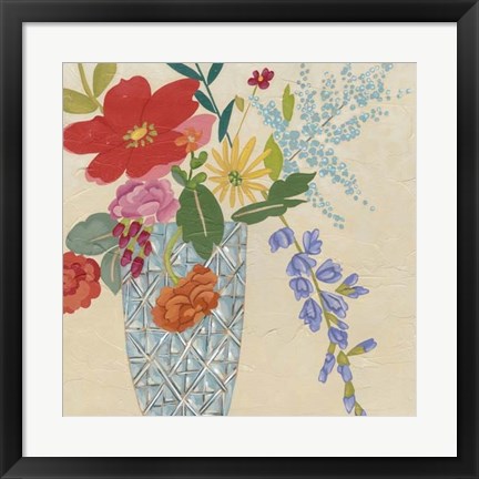 Framed Spring Blossoms II Print