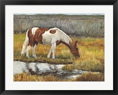 Framed Meadow Munching Print