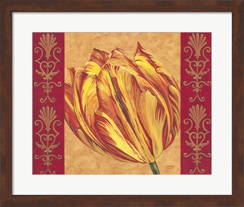 Framed Tulip Power I Print