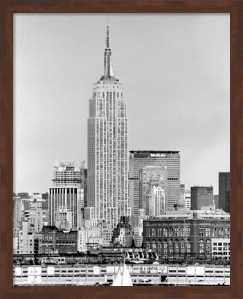 Framed NYC Skyline IV Print