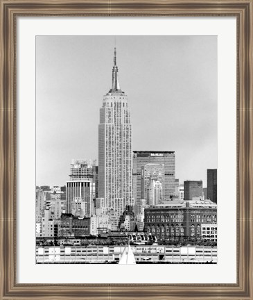 Framed NYC Skyline IV Print