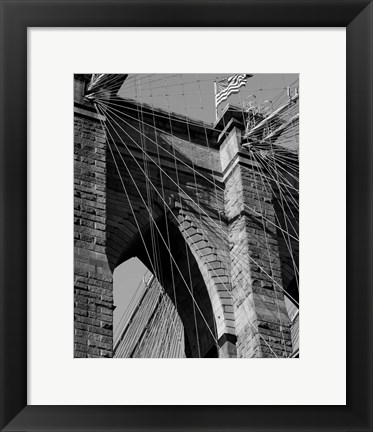 Framed Bridges of NYC III Print