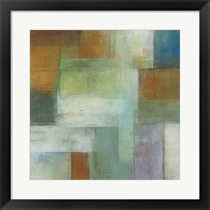 Framed Lake Blue Essence II Print