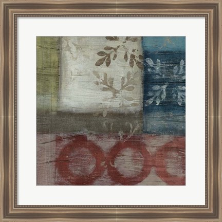 Framed Heritage Abstract II Print