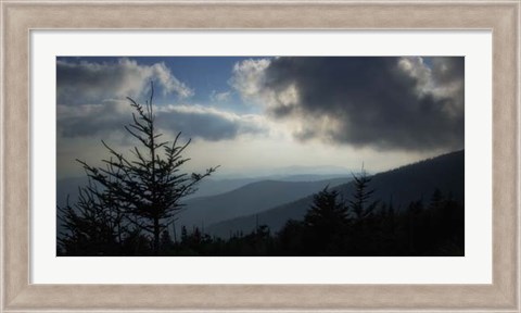 Framed High Country Silhouette II Print