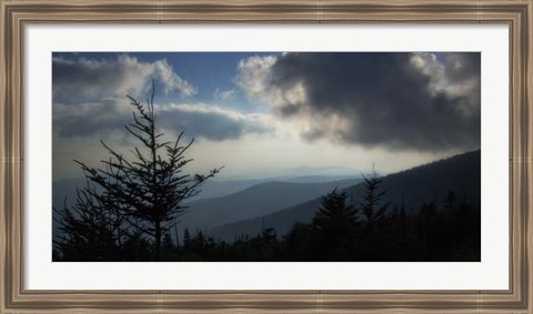 Framed High Country Silhouette II Print