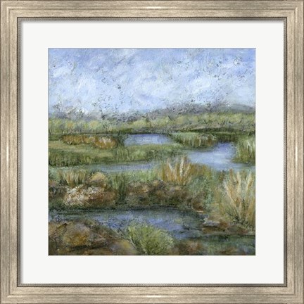 Framed Marshland IV Print