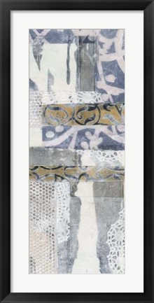 Framed Chambray &amp; Lace II Print