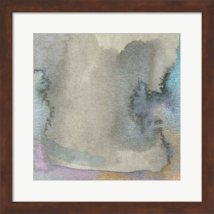 Framed Frosted Glass III Print