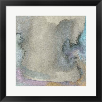 Framed Frosted Glass III Print