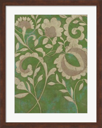 Framed Flourishing Vine I Print