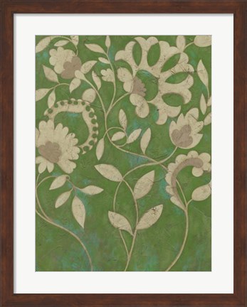 Framed Flourishing Vine II Print