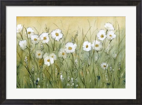 Framed Daisy Spring II Print