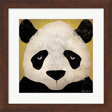 Framed Panda Print