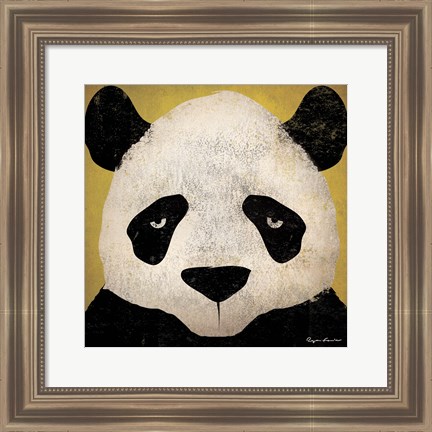 Framed Panda Print