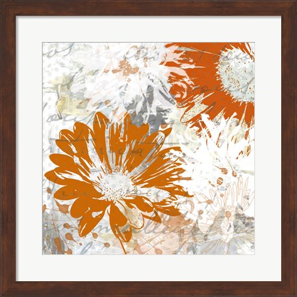 Framed Upsy Daisy II Print