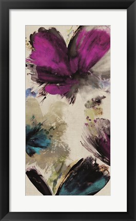 Framed Midsummer Blooms I Print