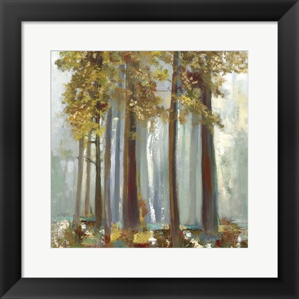 Framed Upon the Leaves II Print