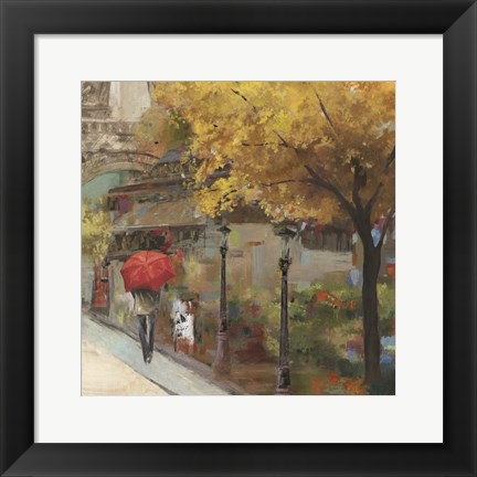 Framed Sunlight Avenue II Print