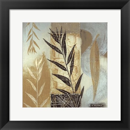 Framed Patterns of Nature IV Print