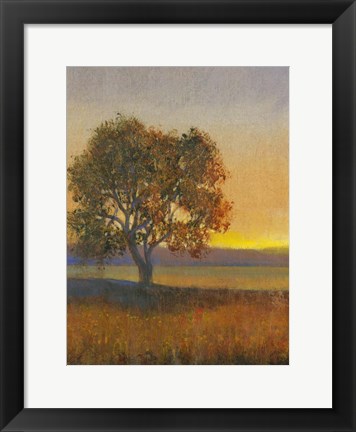 Framed Firelight II Print