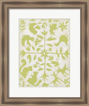 Framed Spring Otomi II Print