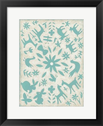 Framed Spring Otomi III Print