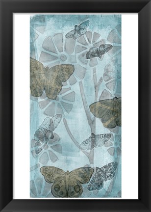 Framed Wings &amp; Petals II Print