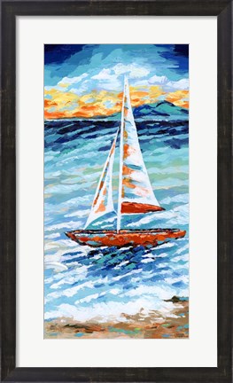 Framed Wind in my Sail II Print