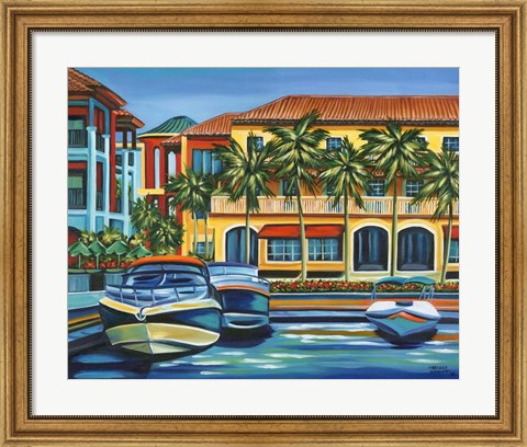 Framed Tropical Rendezvous II Print