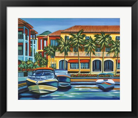 Framed Tropical Rendezvous II Print