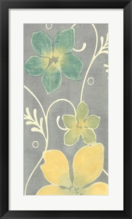 Framed Tropical Whimsy I Print