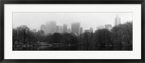 Framed Panorama of NYC III Print