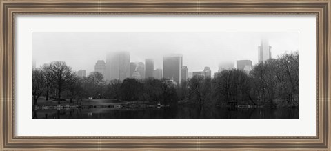 Framed Panorama of NYC III Print