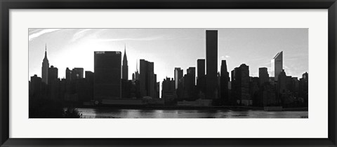 Framed Panorama of NYC VI Print