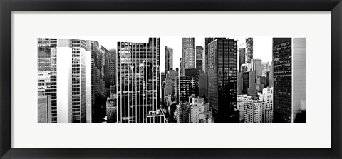 Framed Panorama of NYC VII Print