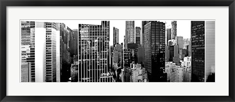 Framed Panorama of NYC VII Print