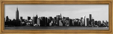 Framed Panorama of NYC VIII Print