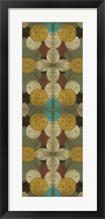 Framed Circular Repeat III Print