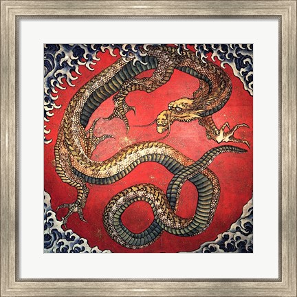 Framed Dragon Print