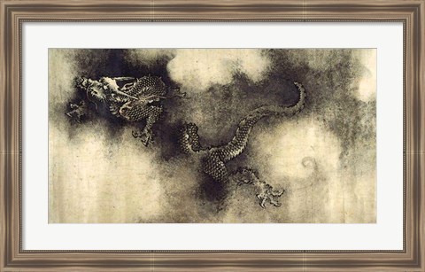 Framed Nine Dragons Print