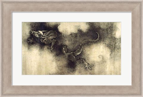 Framed Nine Dragons Print