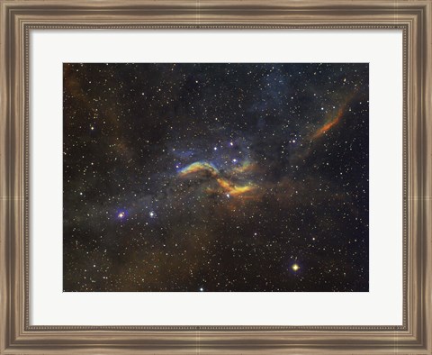 Framed Propeller Nebula Print