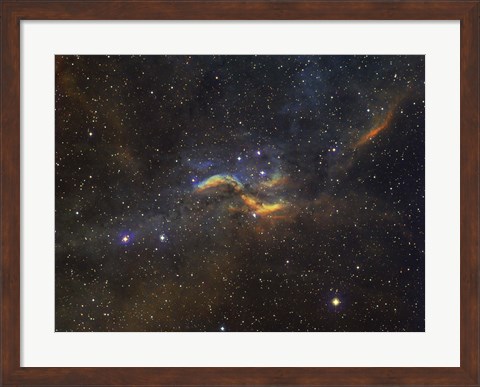 Framed Propeller Nebula Print